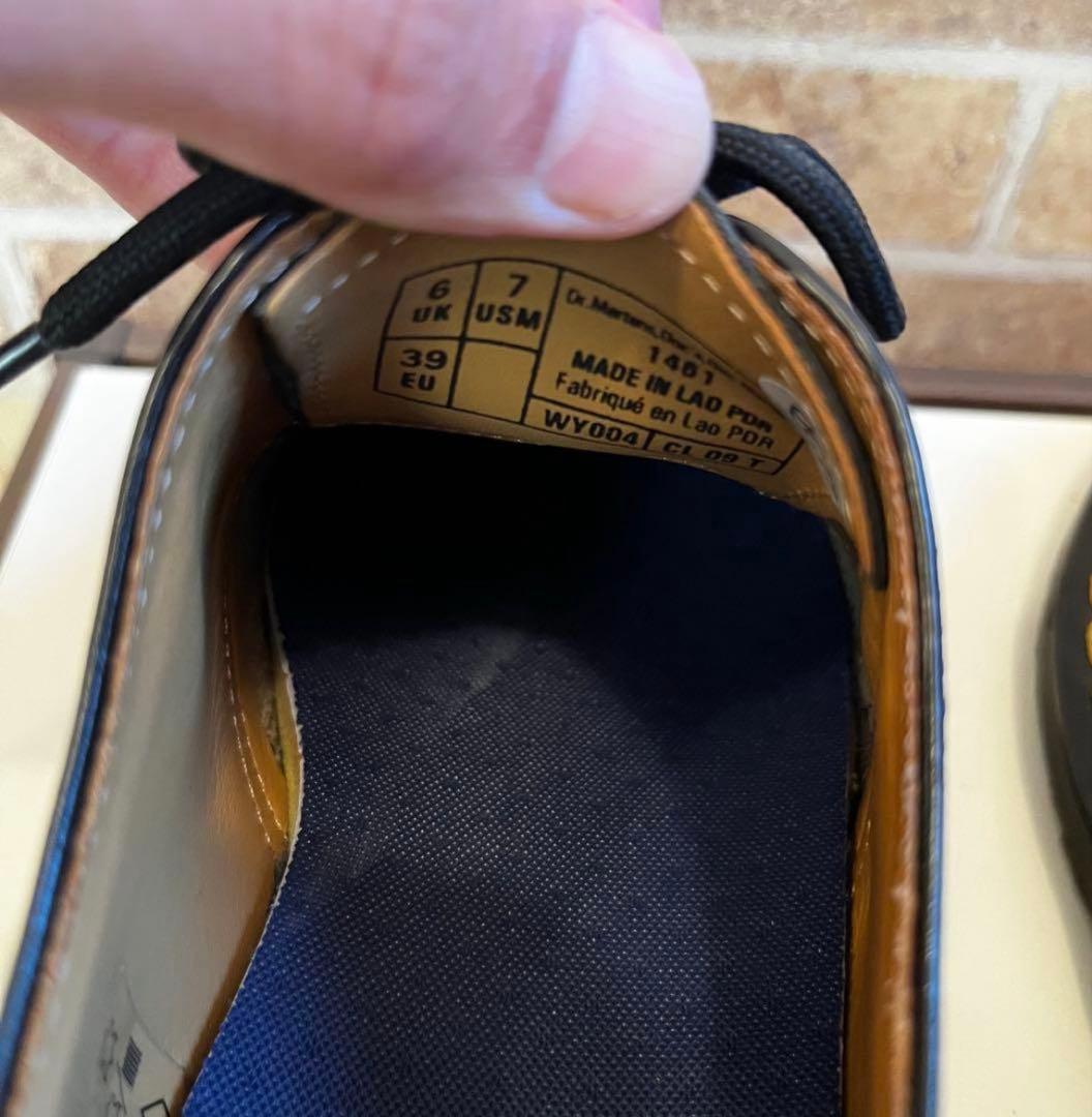 ドクターマーチン　3ホール　UK6 1461 25cm