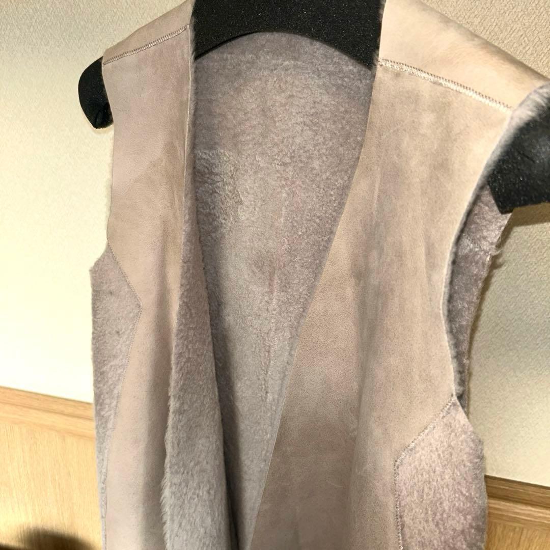 タグ付き新品　KARL DONOGHUE カールドノヒュー ムートンジレ　18万