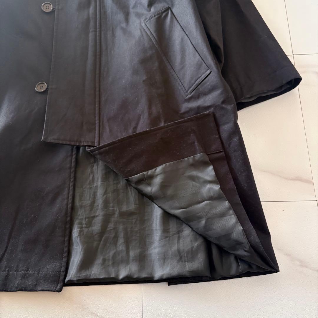 NO.7-131 mfpen ロングコート　黒　S アウター