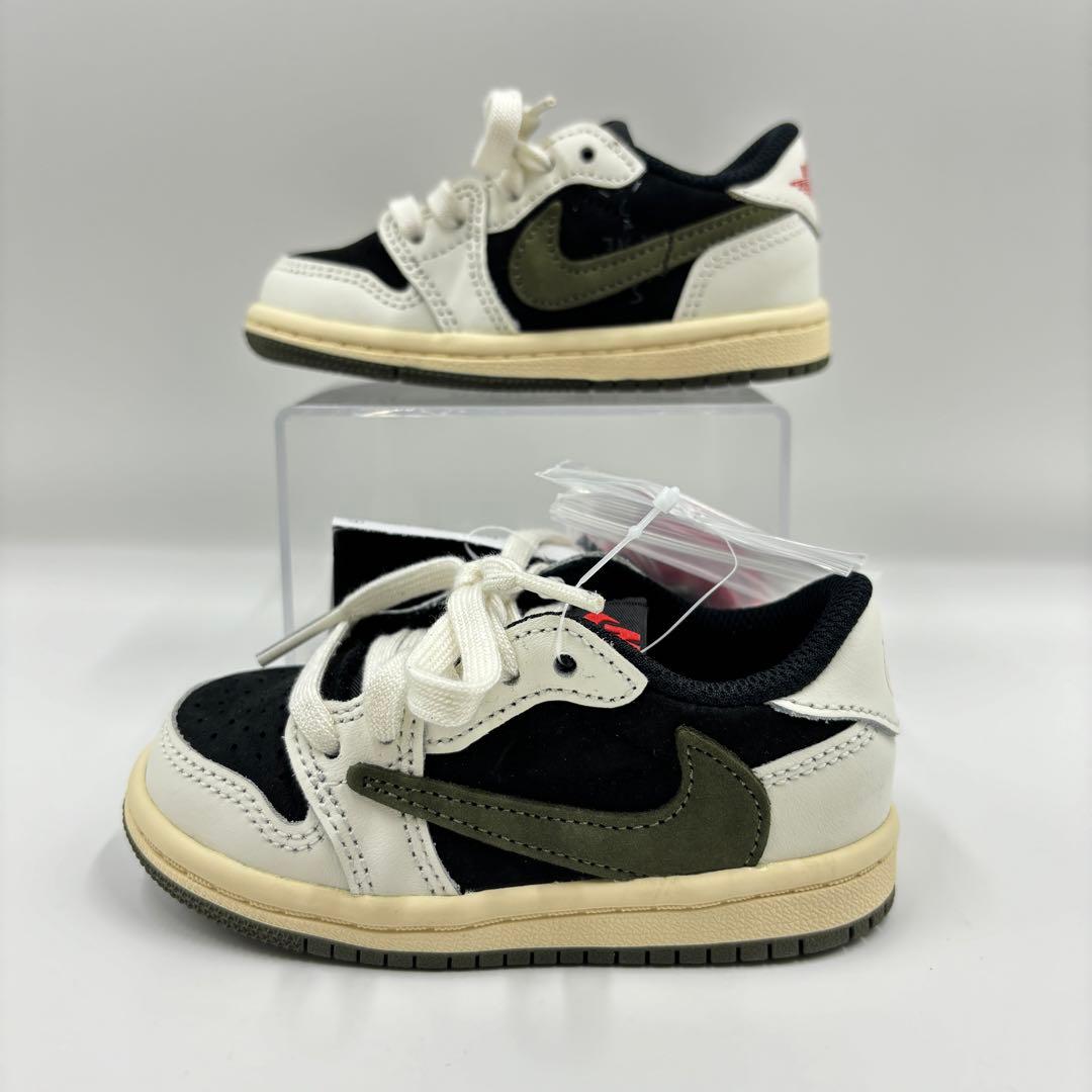 【新品未使用】NIKE ×TRAVIS SCOTT AJ1 ブラック×オリーブ
