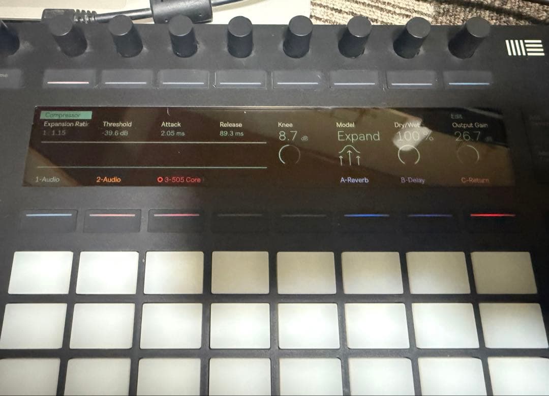 Abelton push2 難あり