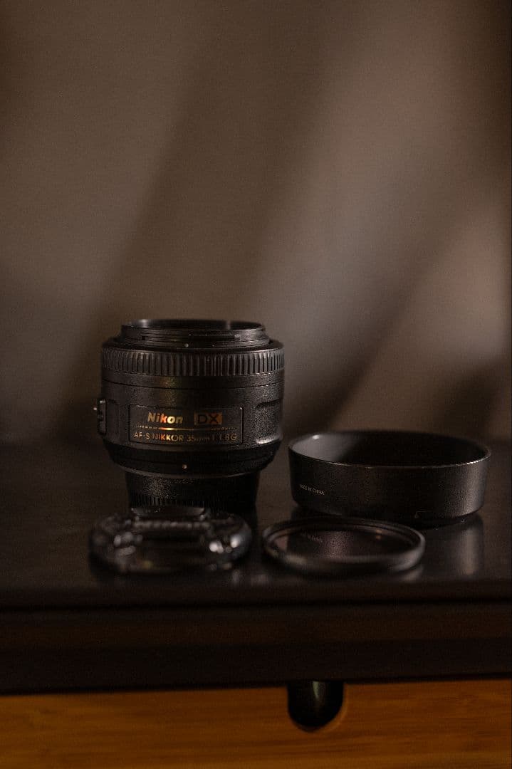 【作例有※実用品】Nikon DX 35mm f/1.8G レンズ