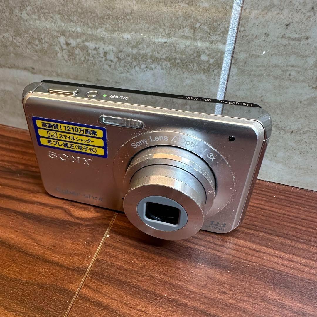 SONY cyber-shot DSC-W190 デジカメ 2432