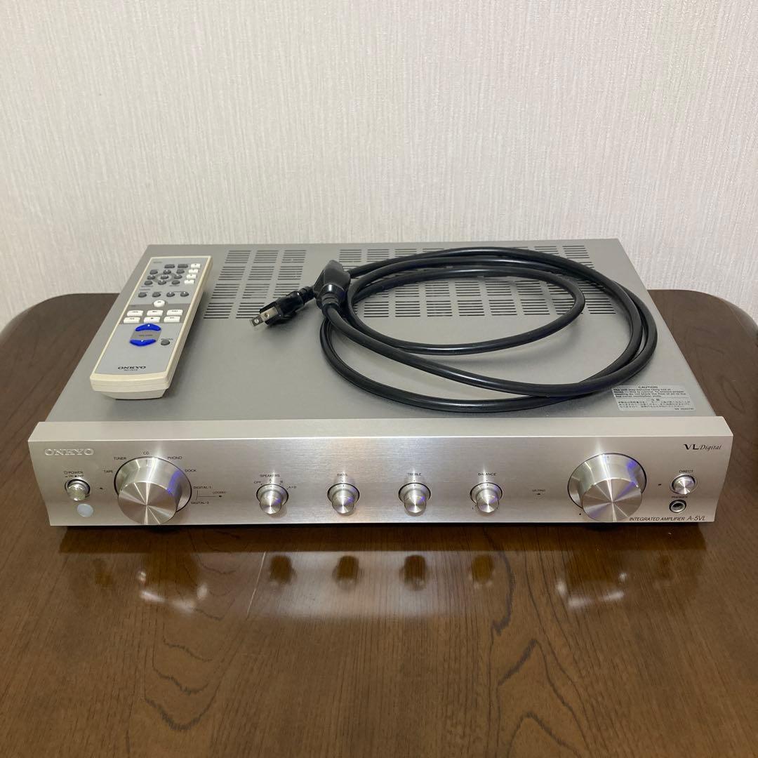 ONKYO A-5VL プリメインアンプ リモコン付き