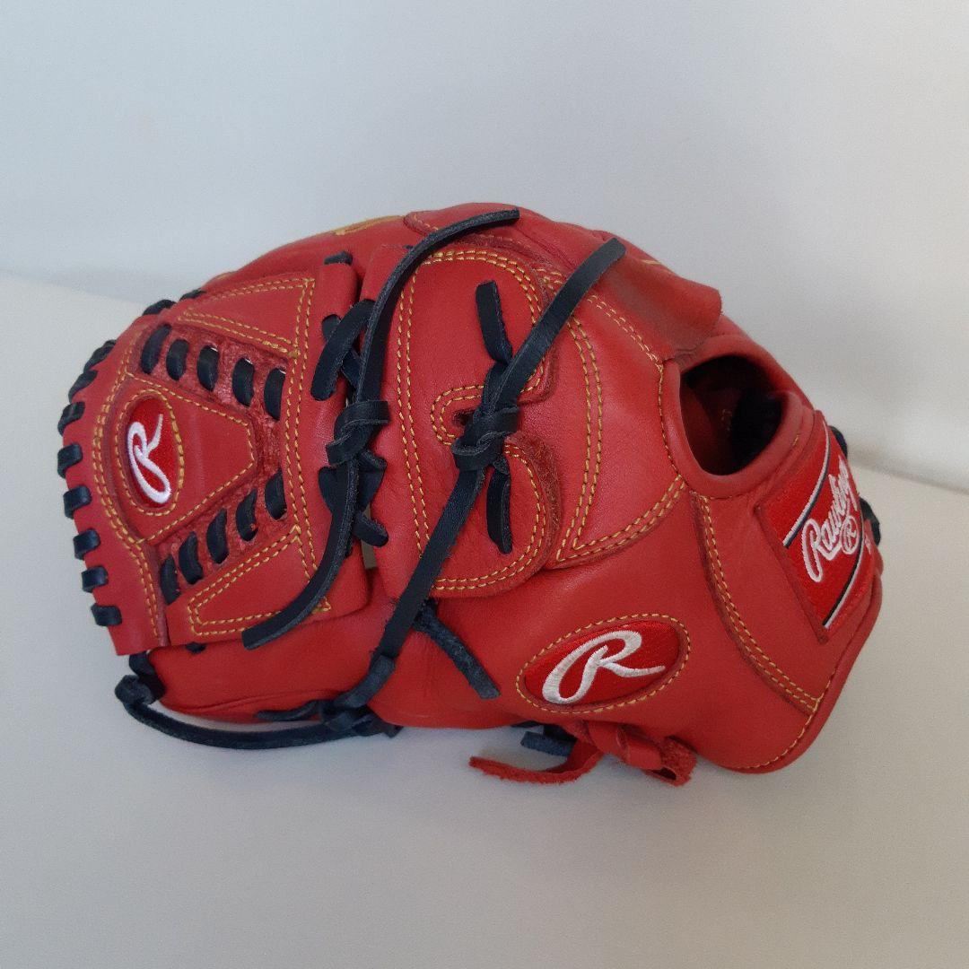 【やまさん】ローリングス　軟式野球　投手用グラブ　ピッチャーグローブ