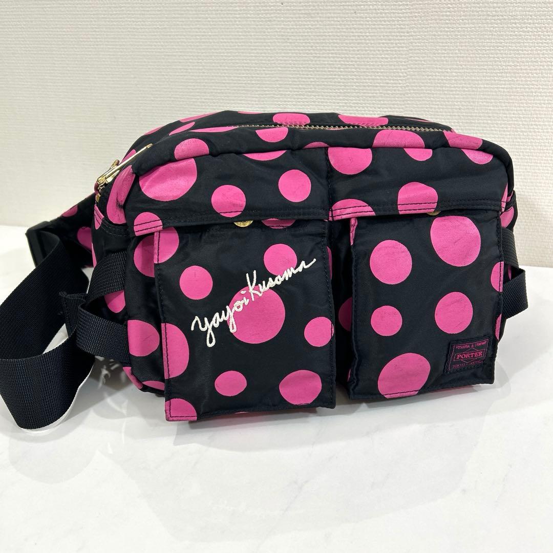 ポーター　X-girl PORTER YAYOI KUSAMA ウエストポーチ