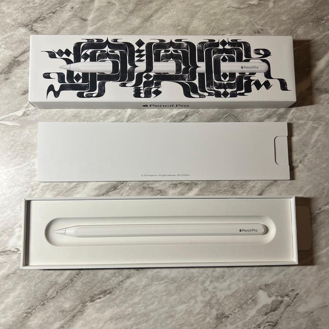 【美品】アップルペンシルプロ Apple Pencil pro