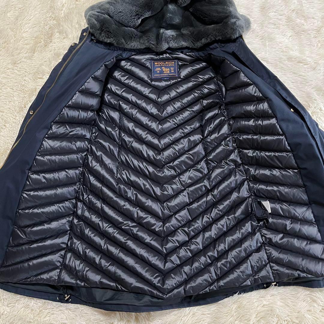【希少】WOOLRICH ウールリッチ ボウブリッジ ダウンジャケット ネイビー