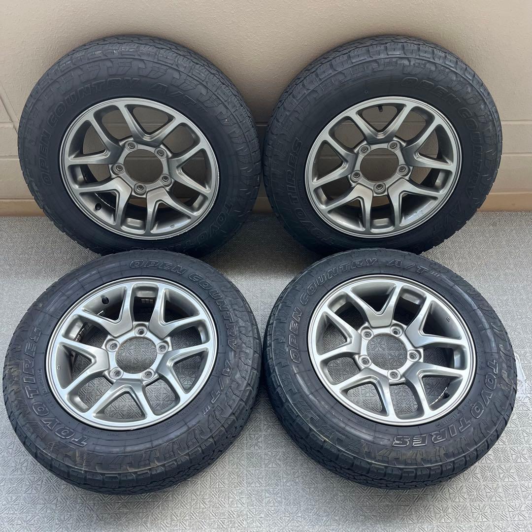 ジムニー jb64 ホイール・タイヤセット オープンカントリー A/T III