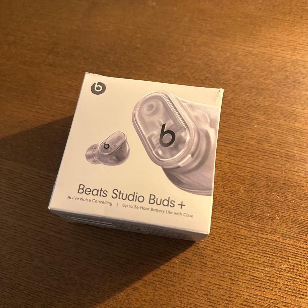 Beats Studio Buds+ 透明 スケルトン