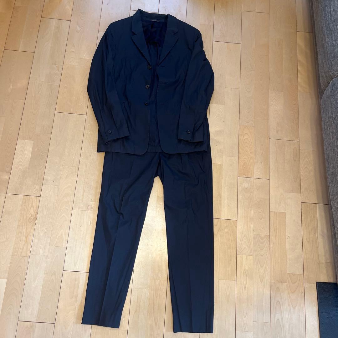 プラダ　上下　46 ネイビー