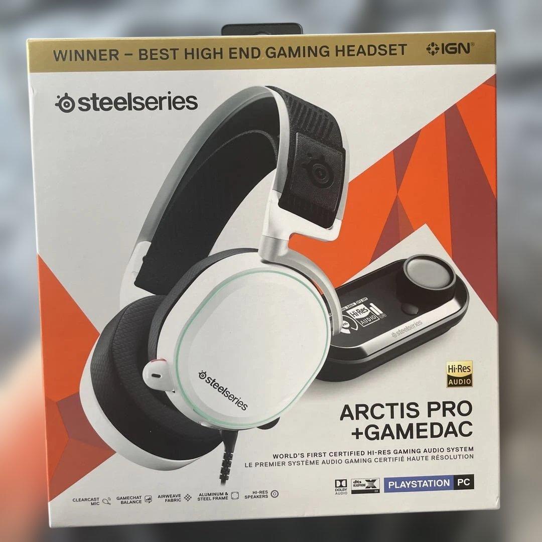 ヘッドホン SteelSeries Arctis Pro + GameDAC