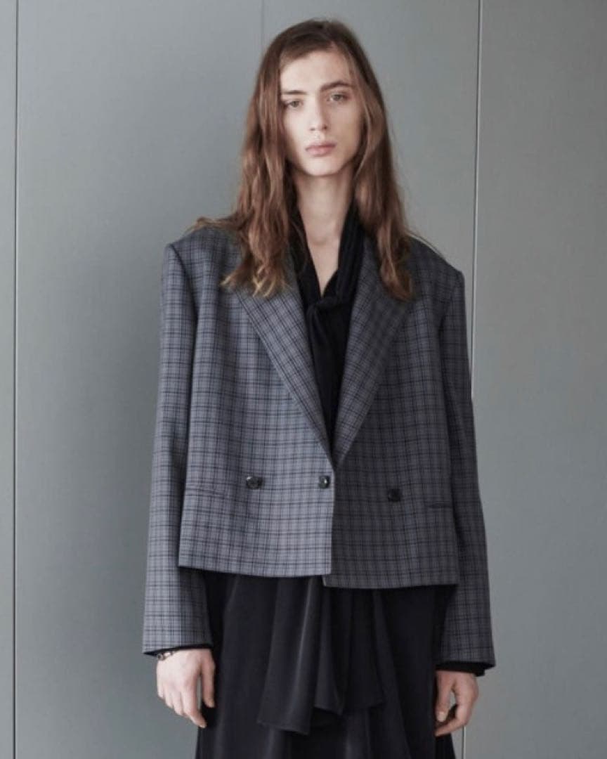 【LADMUSICIAN】 DOUBLE SHORT JACKET.