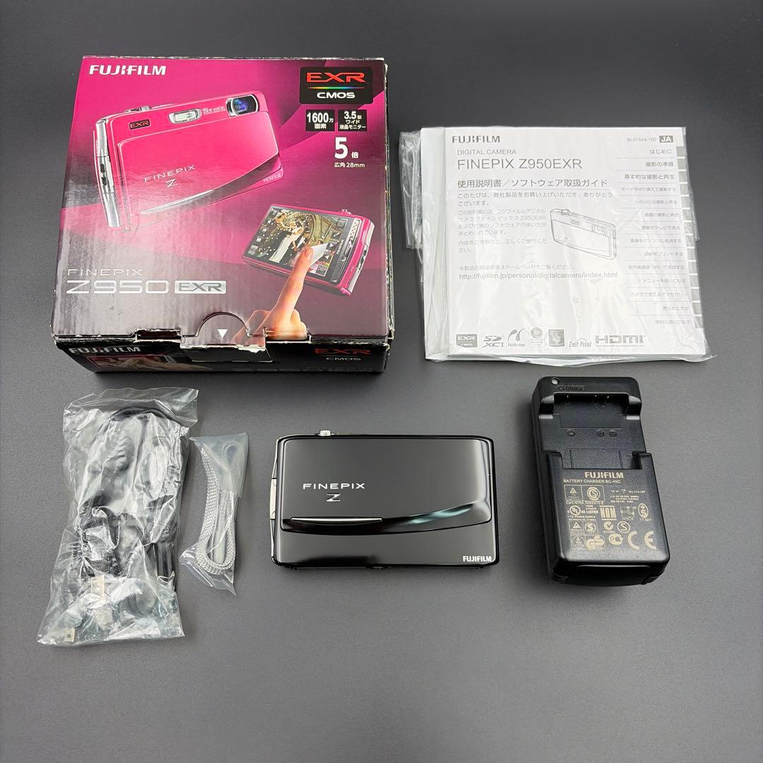 箱付 FUJIFILM FINEPIX Z950EXR ブラック デジタルカメラ
