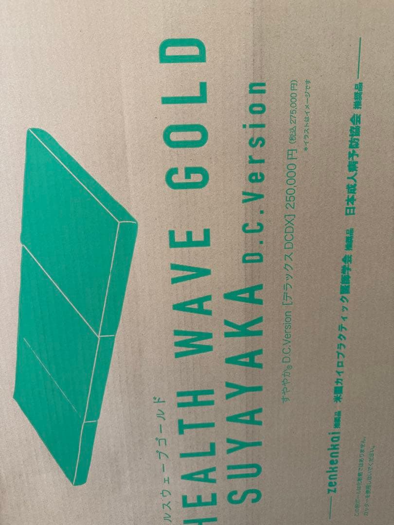 ヘルスウェーブD.C.Version デラックス　定価275000円