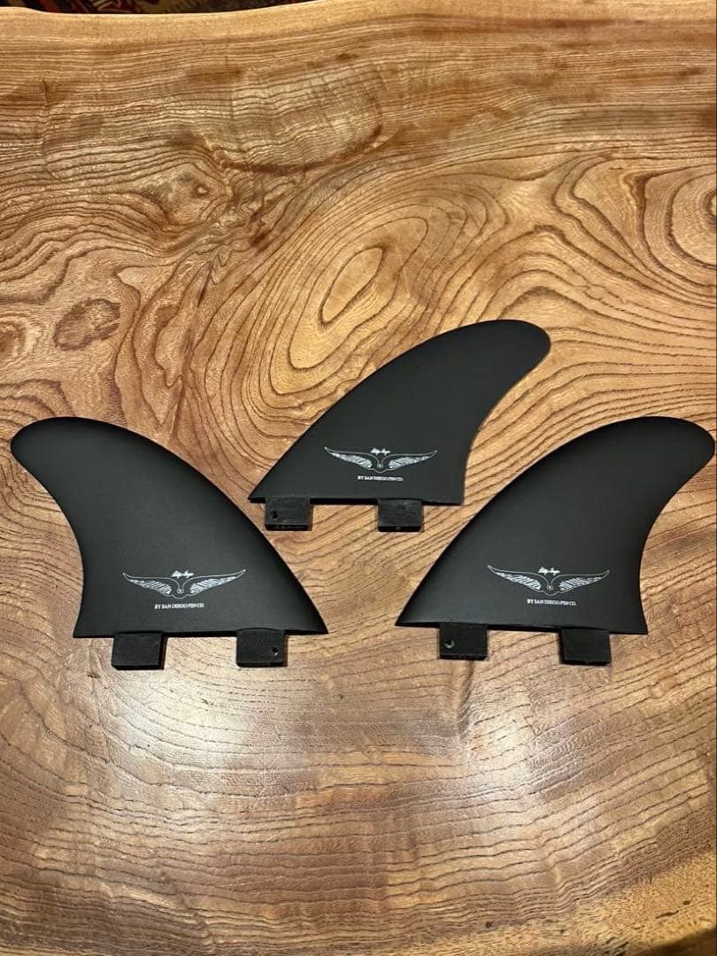 skip frye - tri fin S サーフボードフィン ブラック