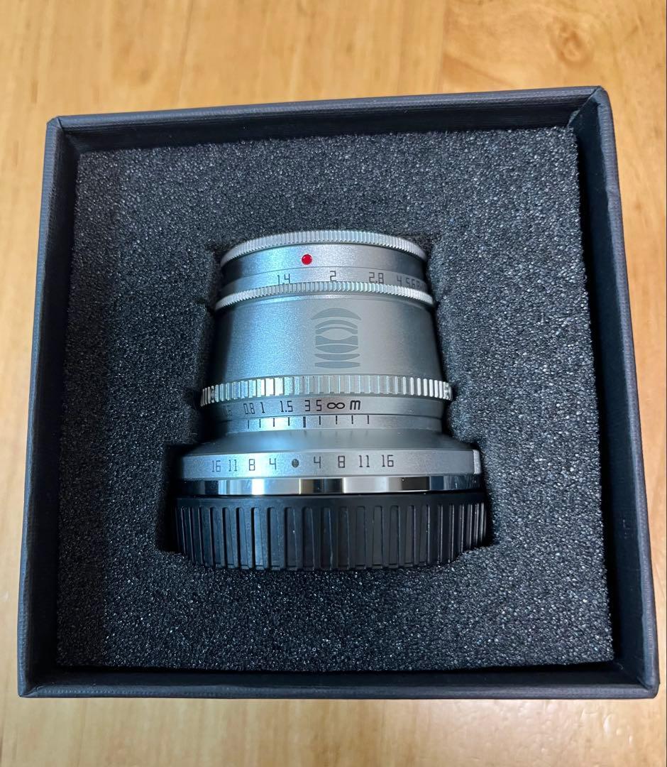 TTArtisan 35mm f/1.4 C シルバー [ニコンZ用]おまけ付