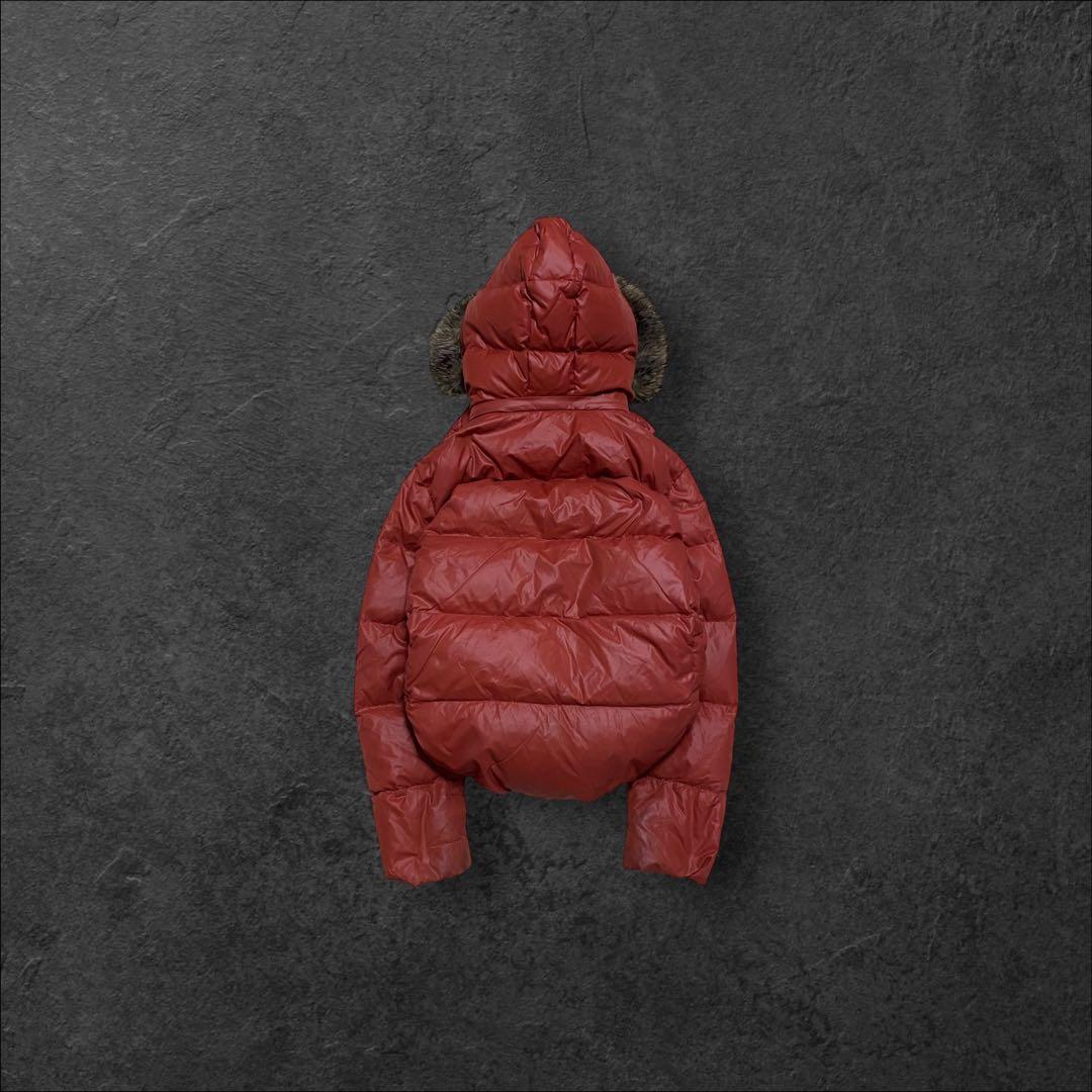 90s old gap ファー ダウンジャケット y2k 平成 グランジ お兄系