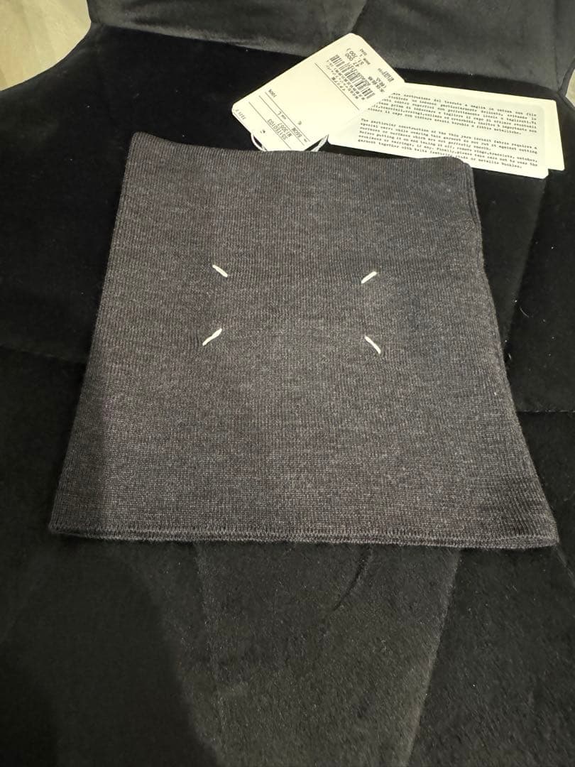 新品 L マルジェラ 24aw スヌード ネックウォーマー