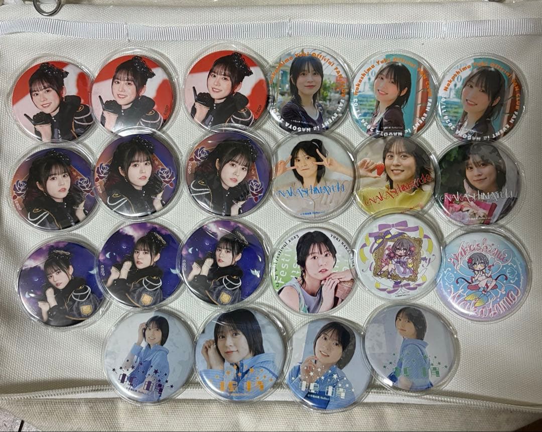 中島由貴　缶バッジ