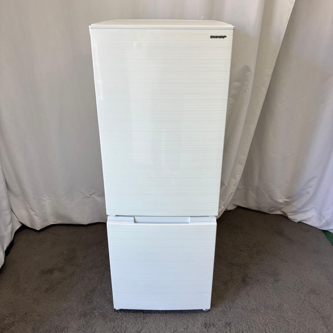96　SHARP　冷蔵庫　大きめ　一人暮らし　綺麗　中古　設置無料　安い‼️