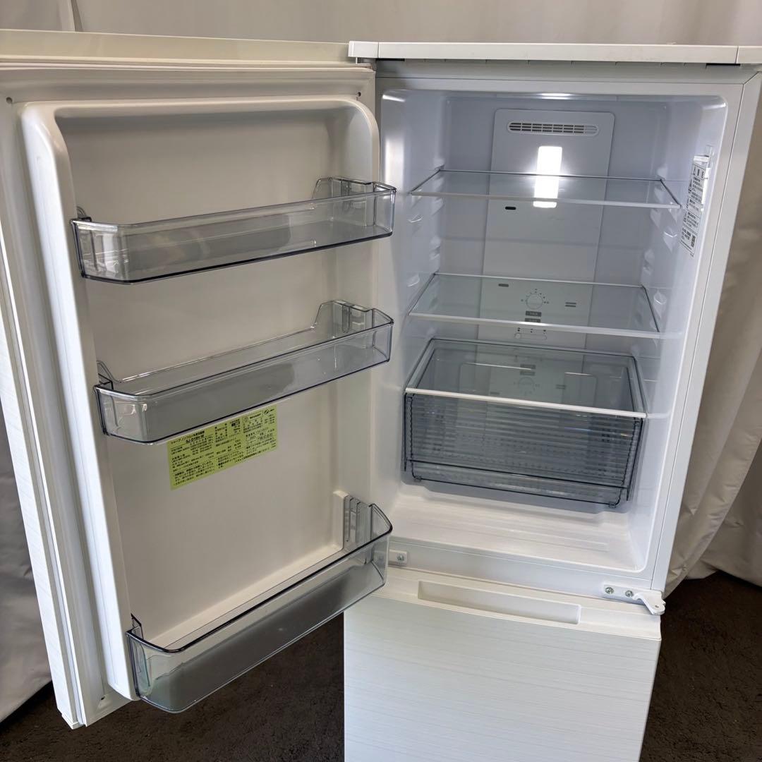 96　SHARP　冷蔵庫　大きめ　一人暮らし　綺麗　中古　設置無料　安い‼️