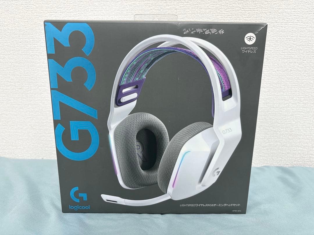 ★極美品★Logicool G733 ヘッドセット G733-WHr