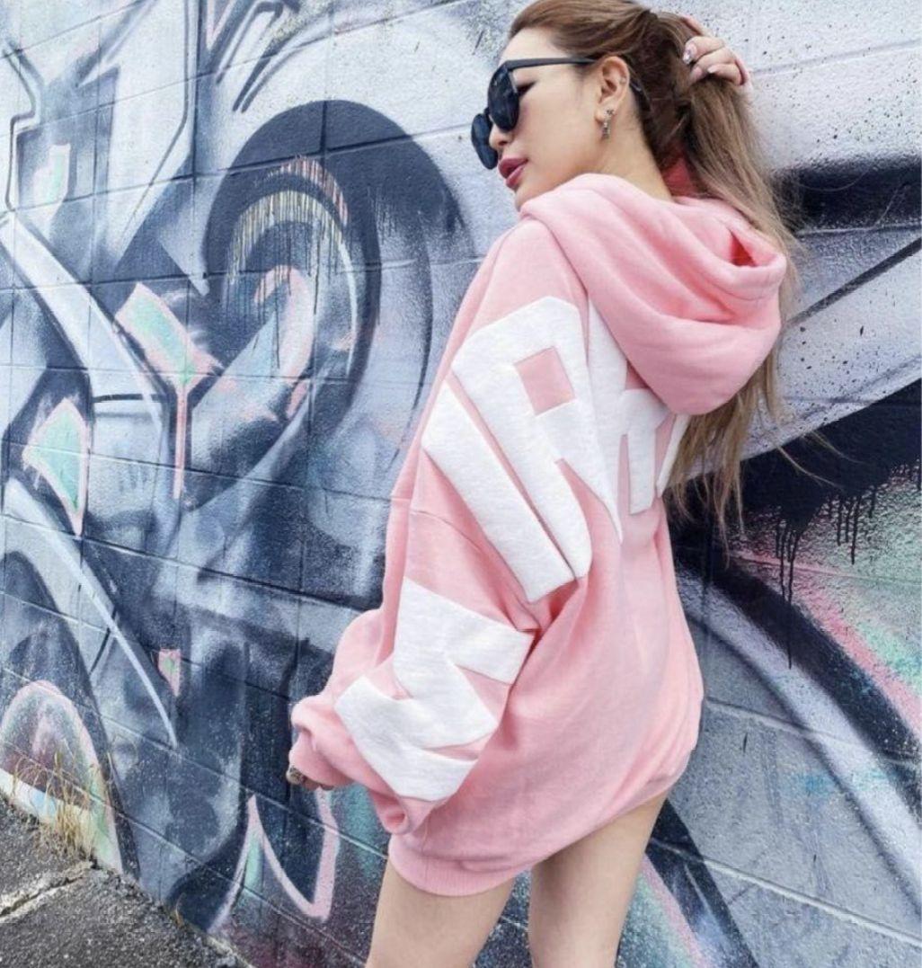 ミラーナイン アイコン フード パーカー