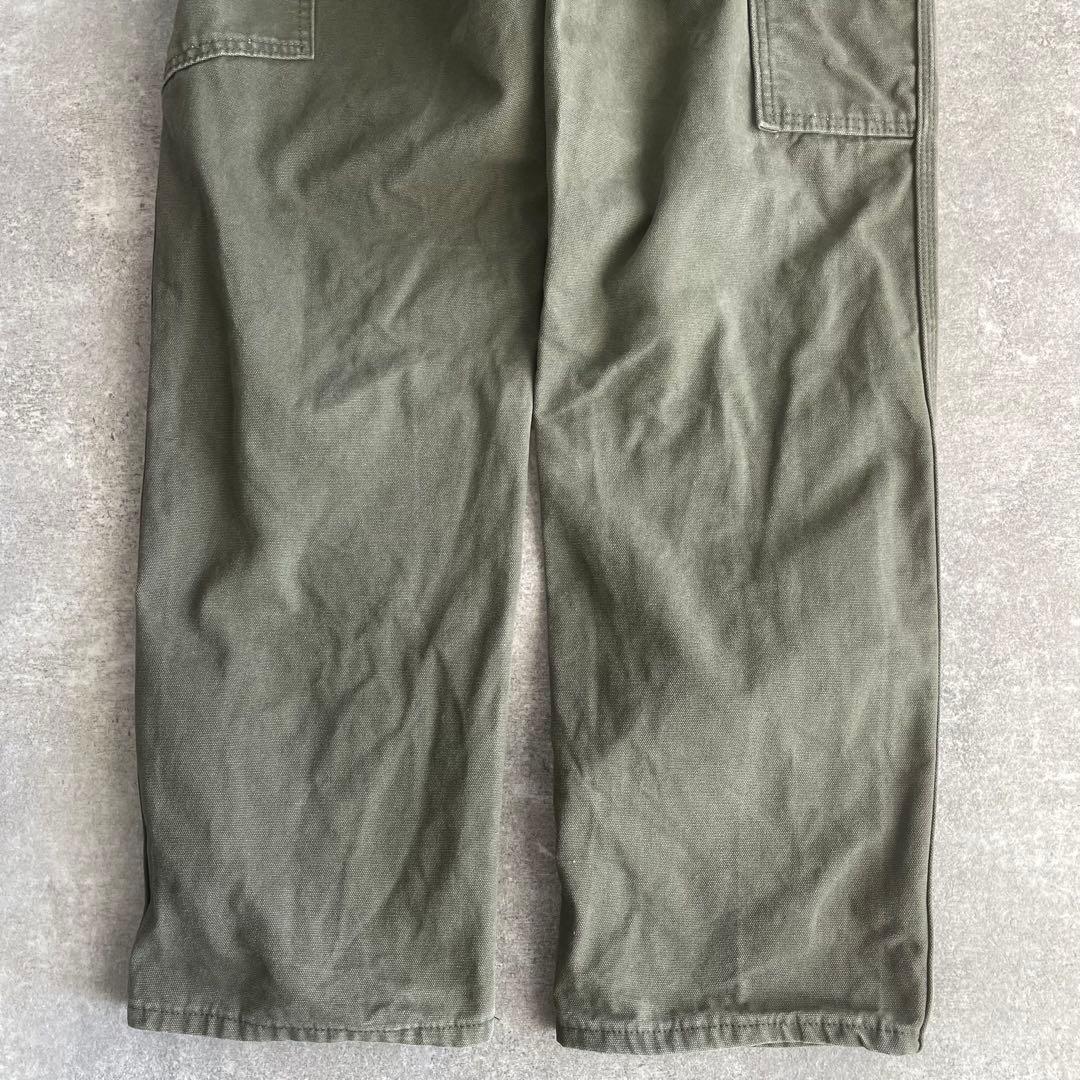 Dickies W34 ダック ワークパンツ ペインターパンツ フェード