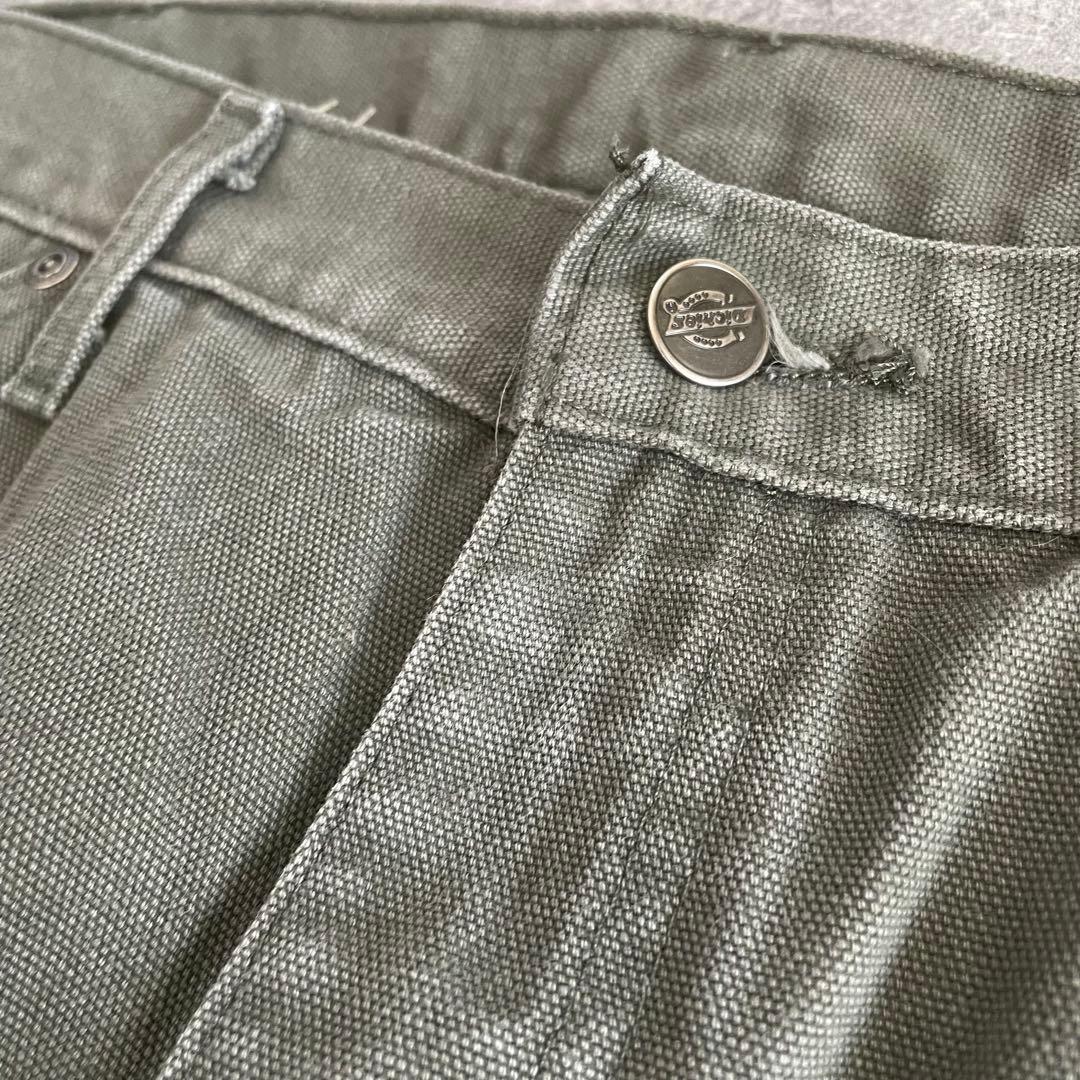 Dickies W34 ダック ワークパンツ ペインターパンツ フェード