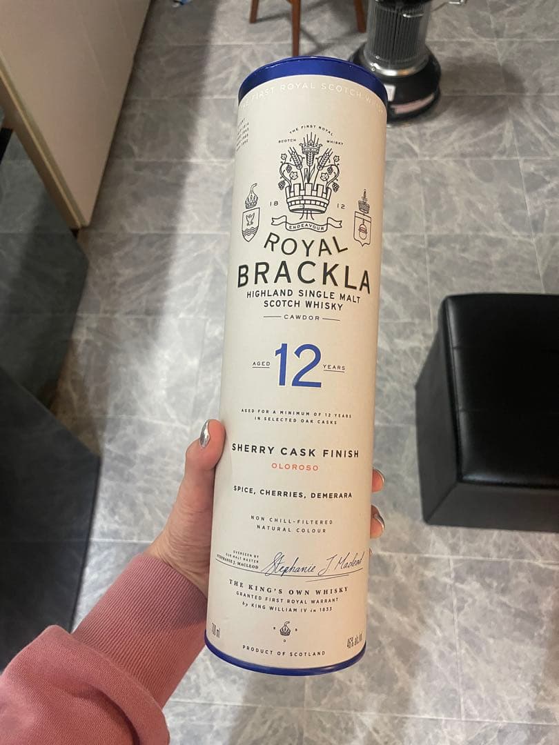  Brackla 12年 シェリーカスクフィニッシュ 700ml