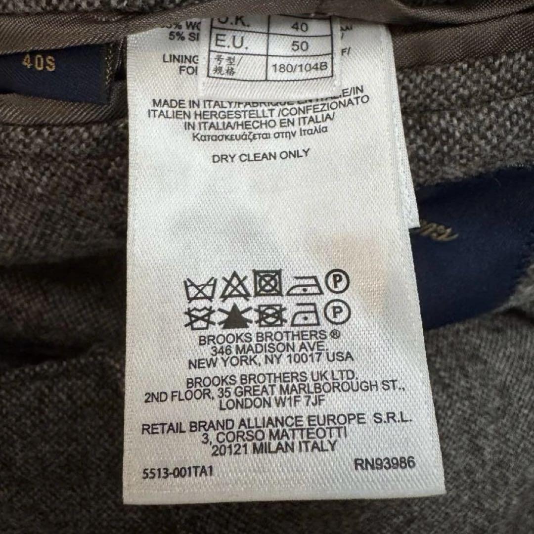 ブルックスブラザーズ1818 カノニコ ジャケット 40S イタリア製