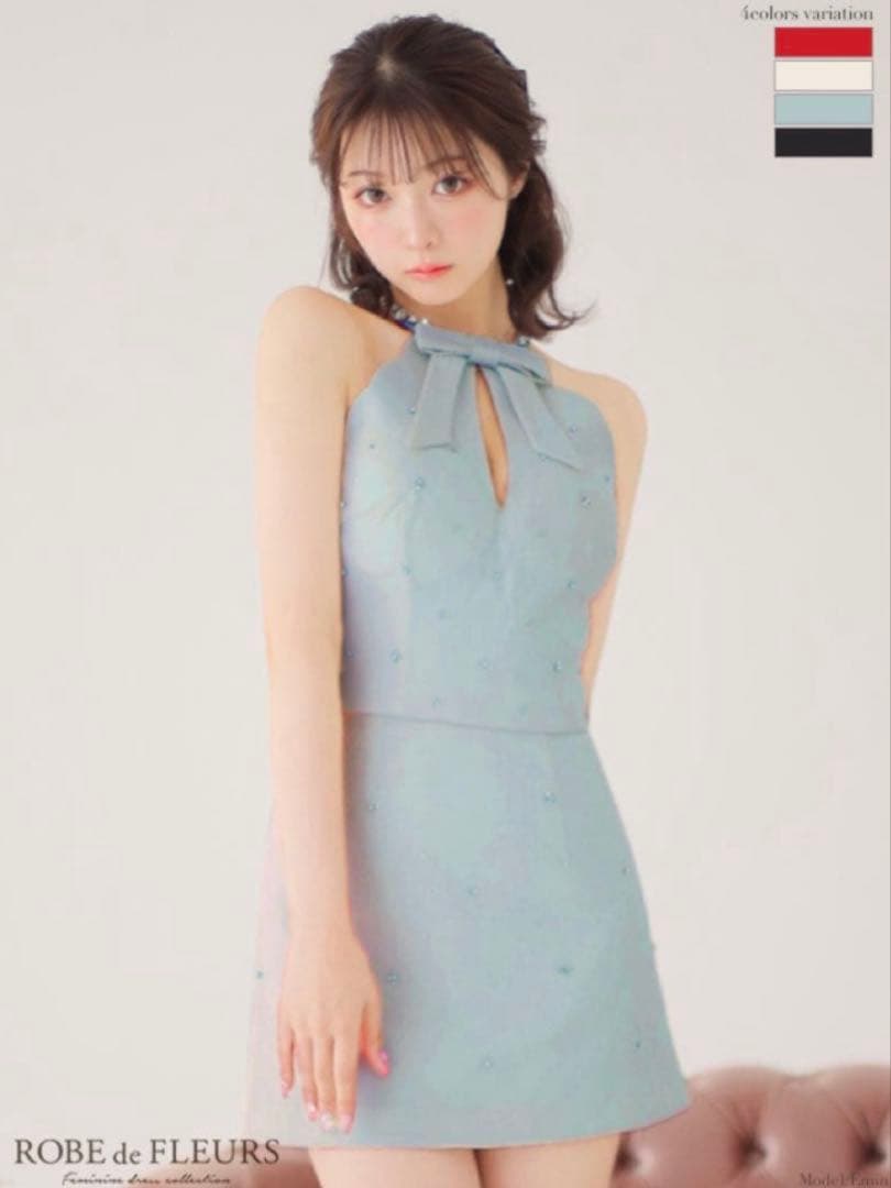 即日発送 ROBE de FLEURS ドレス ローブドフルール　キャバドレス