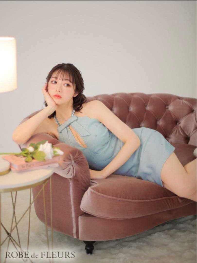 即日発送 ROBE de FLEURS ドレス ローブドフルール　キャバドレス