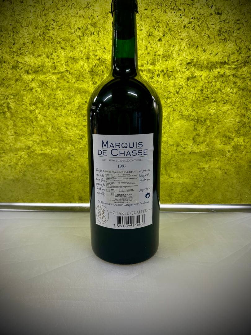 【希少】マルキ・ド・ シャス　1997 3000ml（マグナム）