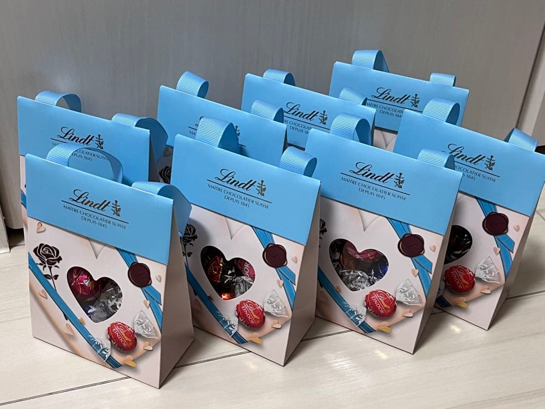 リンドールバッグ　リンツ　義理チョコ　お配り用　ご褒美　友チョコ　バレンタイン