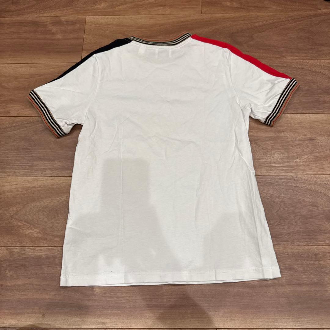 BURBERRY Tシャツ ホワイト/レッド/ブラック