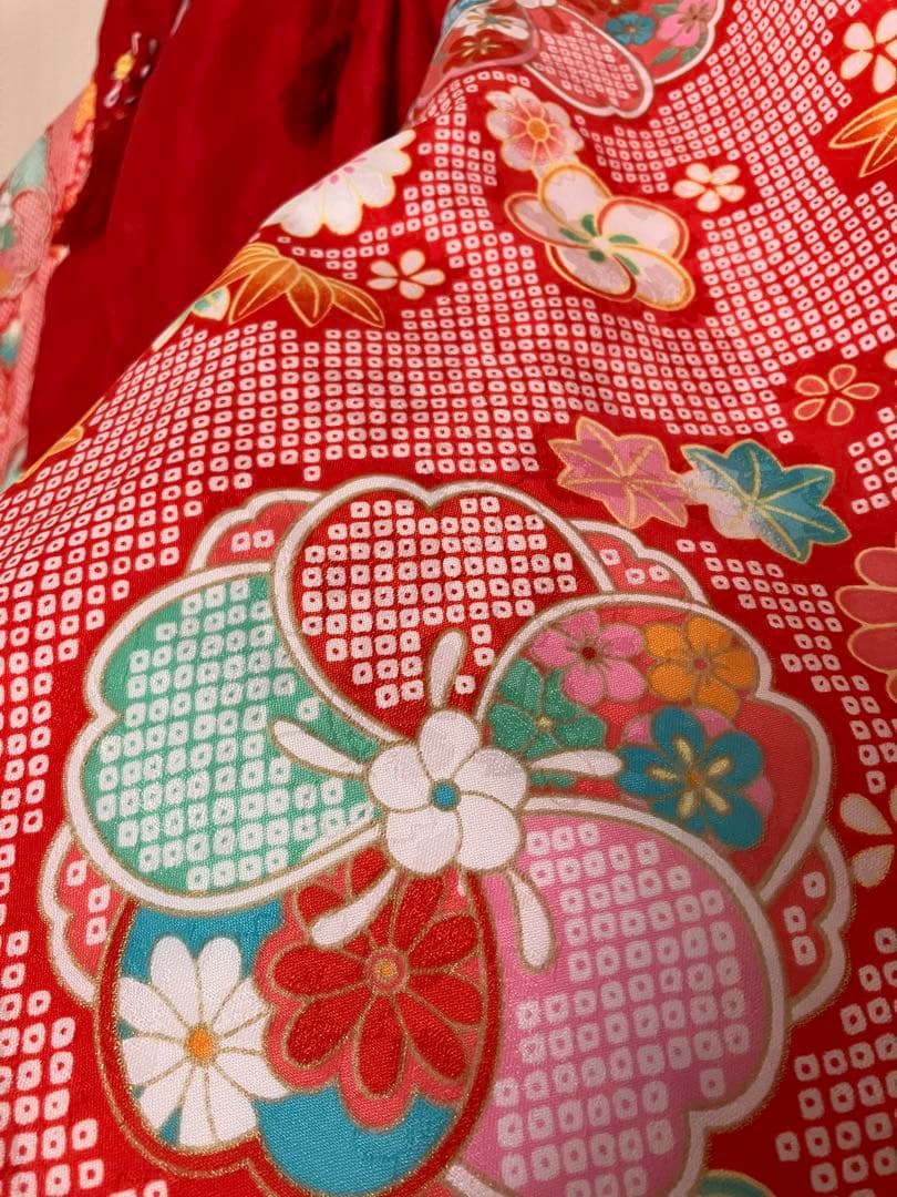 3歳 女の子 七五三 着物セット 双子