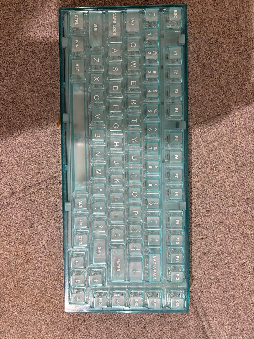 KCY クリア US配列キーボード 本体 Key board75%