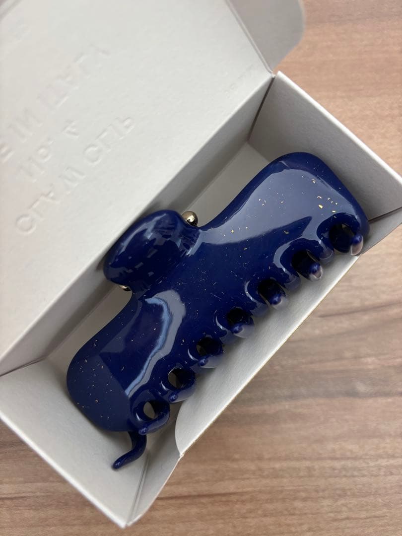 ヘアアクセサリー UNDO hairware No.4 CLAW CLIP Indigo mica