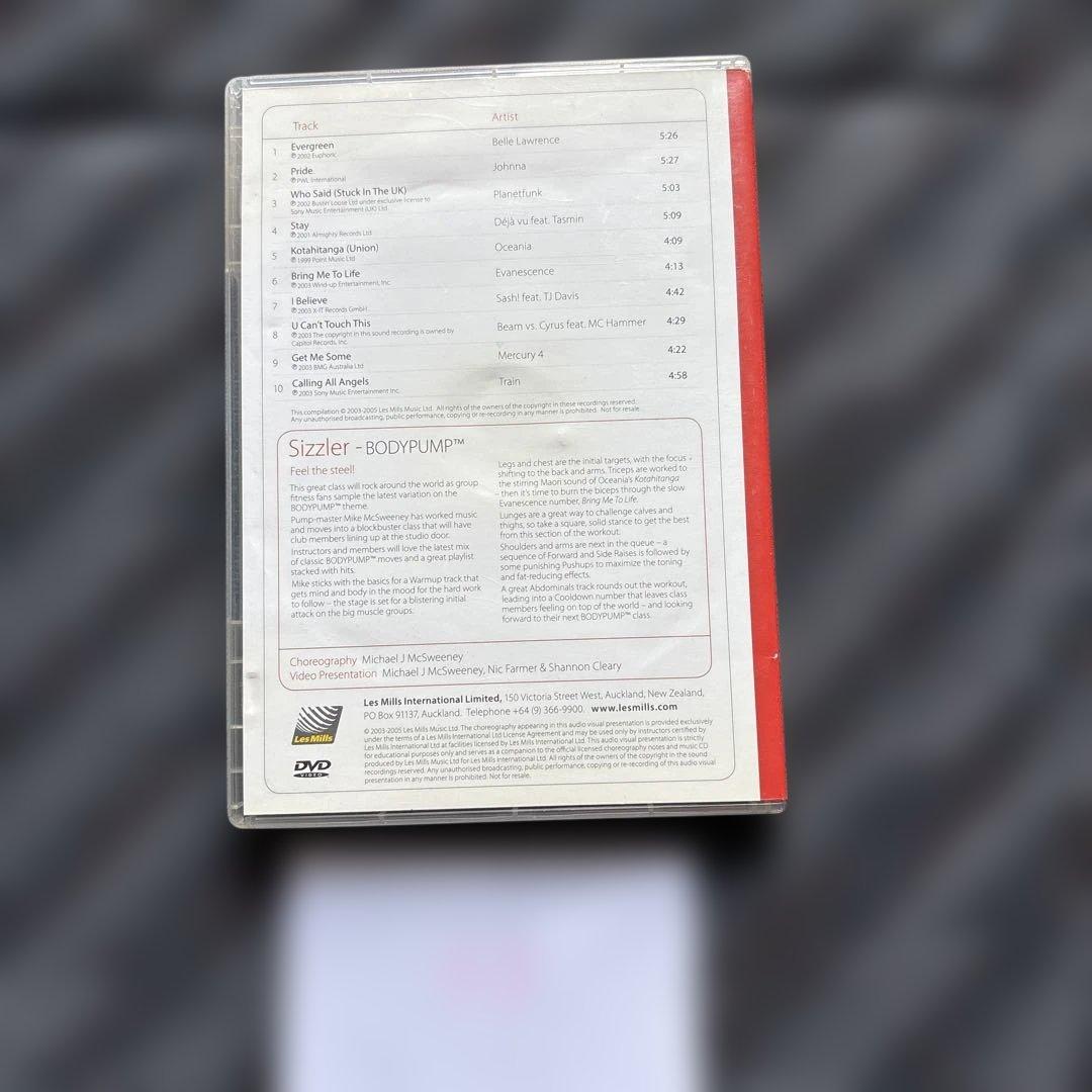 レズミルズ　ボディパンプ　ボーナスリリース　48.49