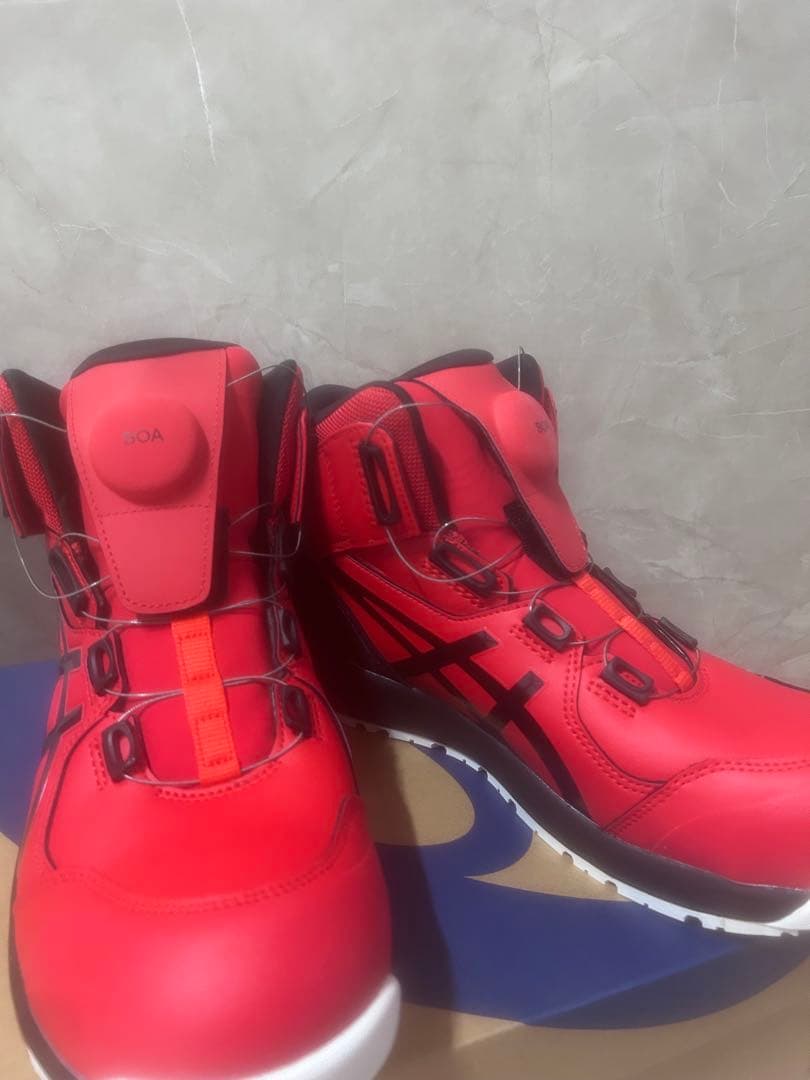 27 アシックス　WINJOB CP304 BOA ハイカット安全靴