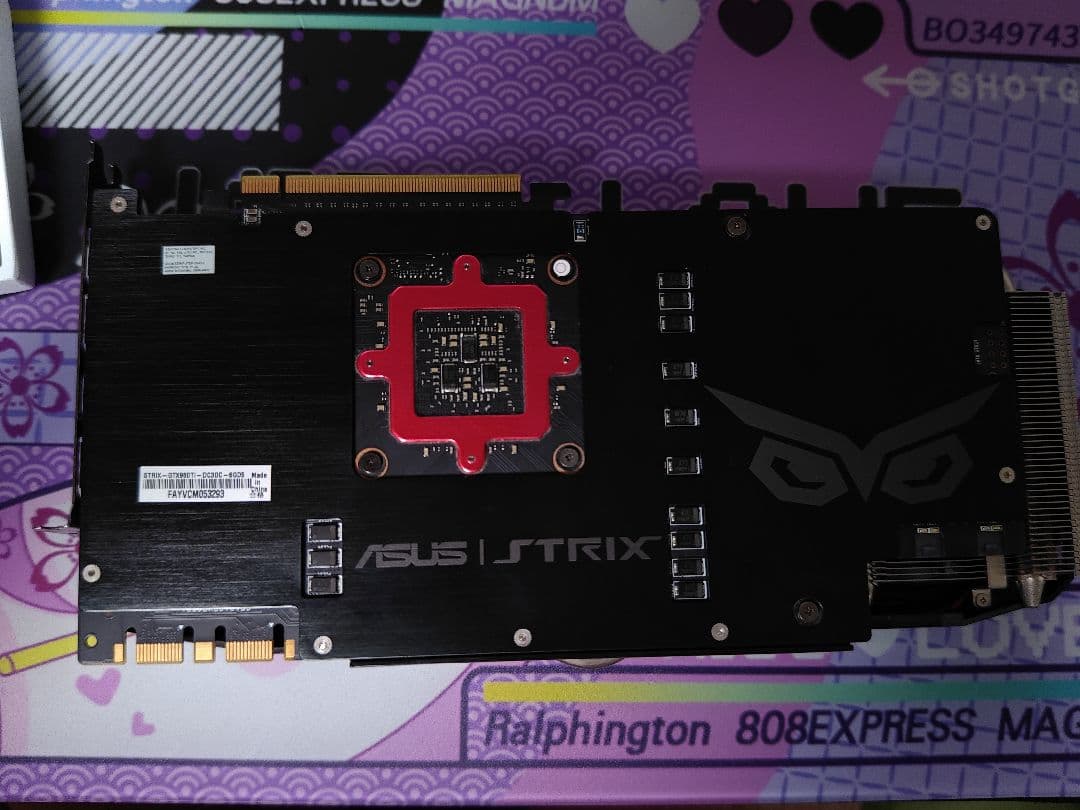 ASUS Strix GTX980Ti 6GB ゲーミングGPU動作済み高品質
