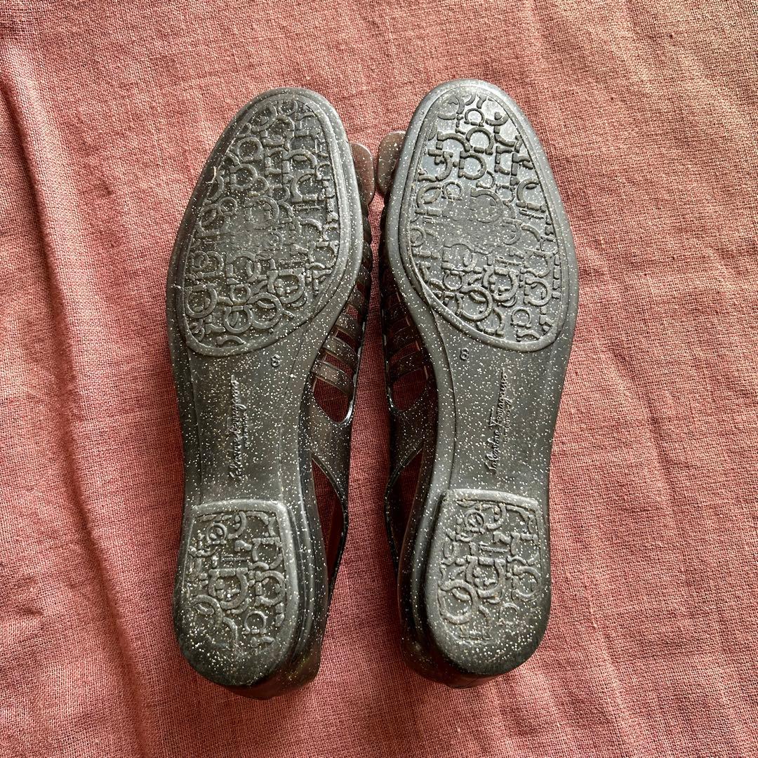 s*o様 サルバトーレ　フェラガモ　Ferragamo PVC フラットシューズ