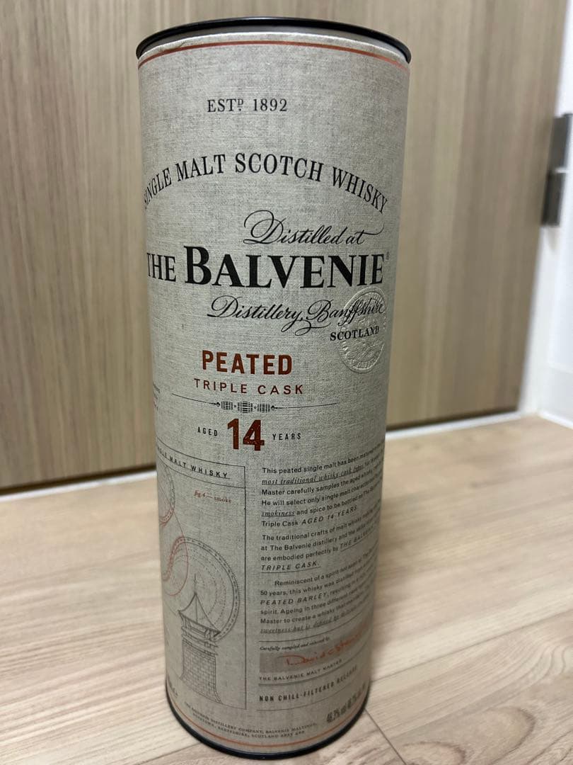 (値下げ)THE BALVENIE PEATED TRIPLE CASK 14年