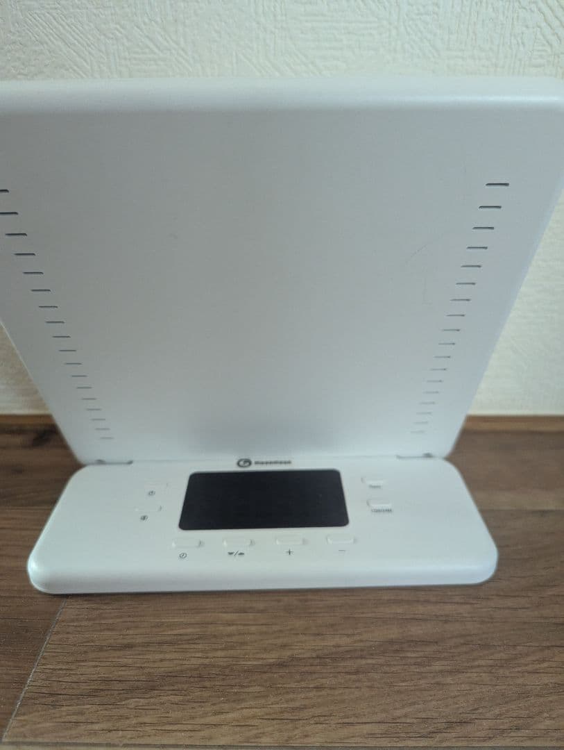 動作確認　トトノエライト　プレーン　光目覚まし　moonmoon　ムーン・ムーン