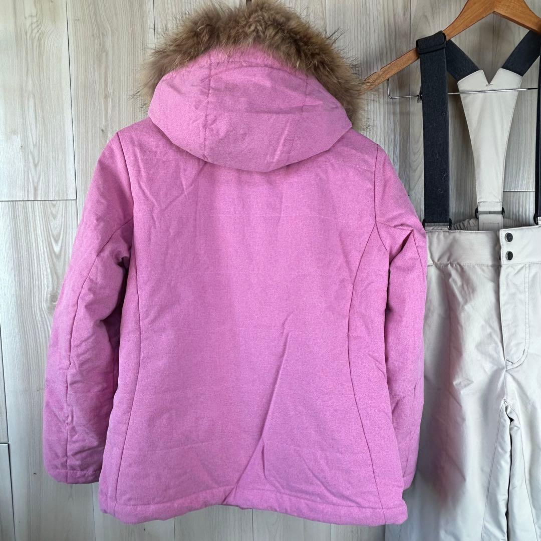 DESCENTE ピンク スキーウェア 上9号 下11号