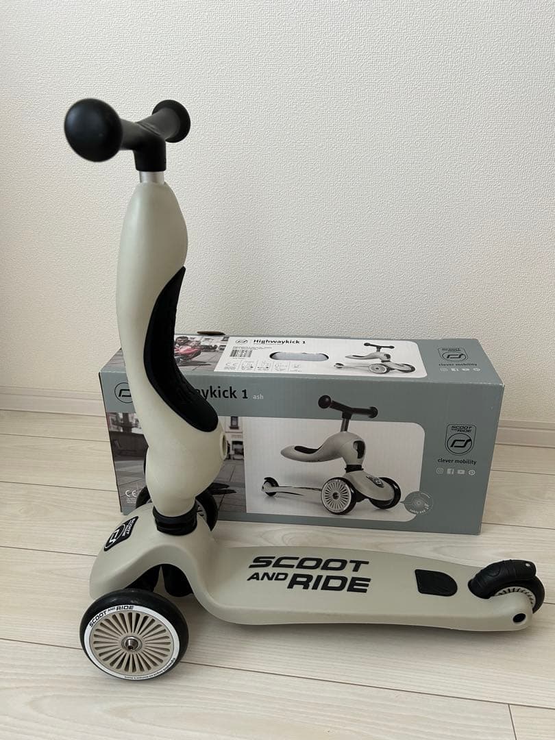スクートアンドライド　ハイウェイキック1 キックスケーター 三輪車