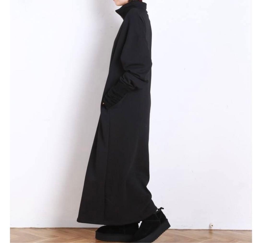 試着のみ　ドゥーズィエムクラス　2025AW Warm Zip Dress