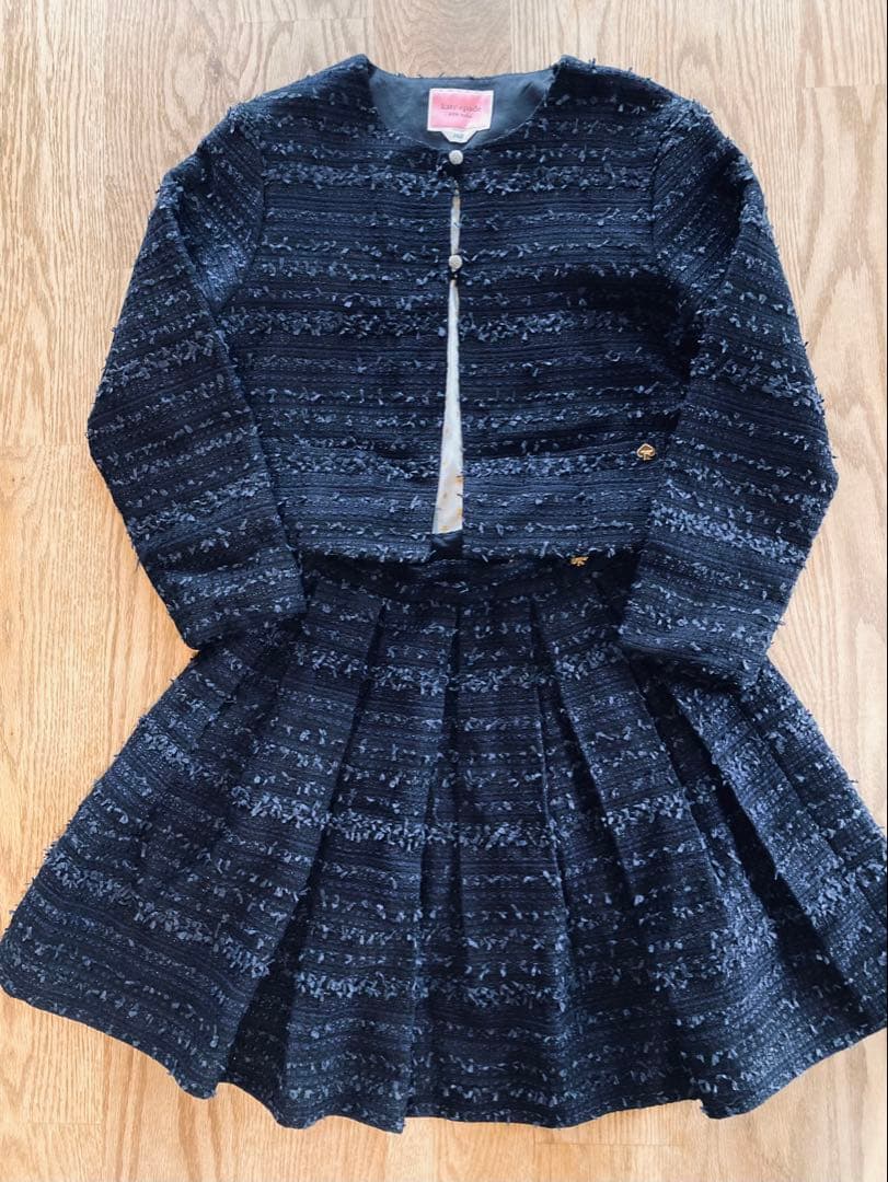 kate spade セットアップ ジャケット スカート 入学式卒業式 140